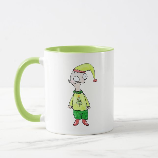 Funny Elf Mugg (Vänster)