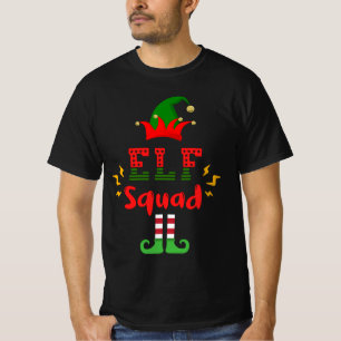 FUNNY ELF SQUAD - CHRISTMAS ROLIGT T-Shirt