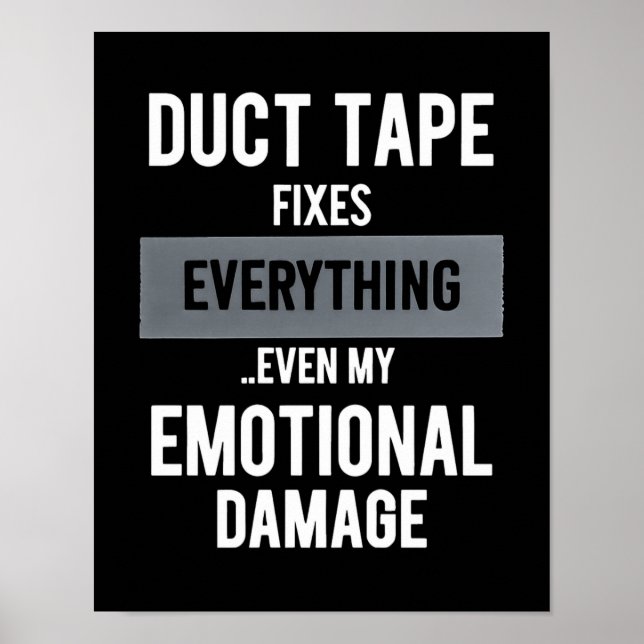 Funny Emotional Damage - Dark Dry Humor Workshop Poster (Framsidan)