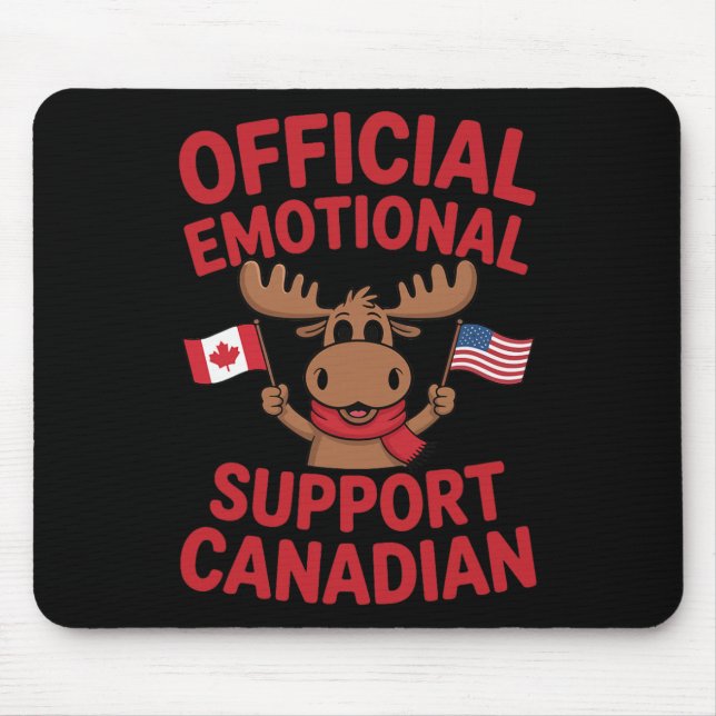 Funny Emotional Support Canadian Hockey Player Coa Musmatta (Framsidan)