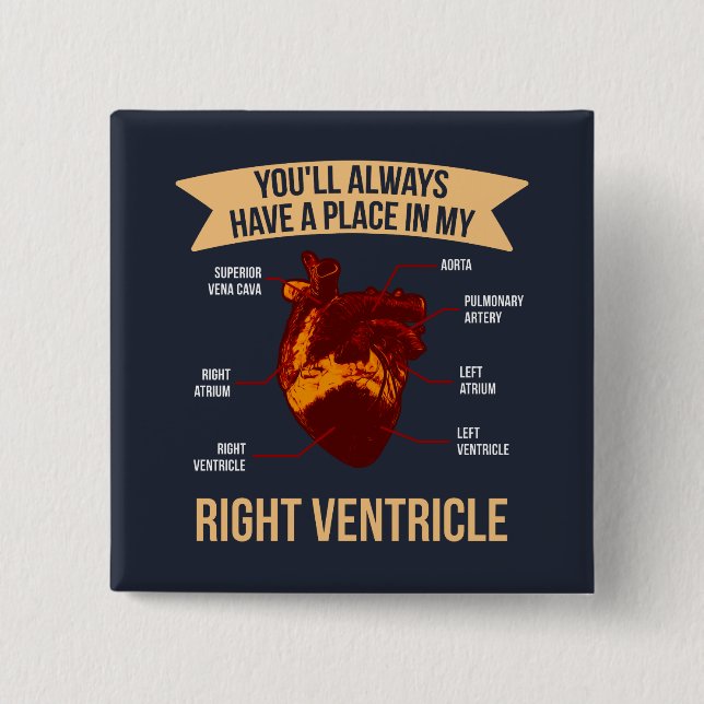 Funny EMT Sjukvårdare Pun Påstående Knapp (Framsida)