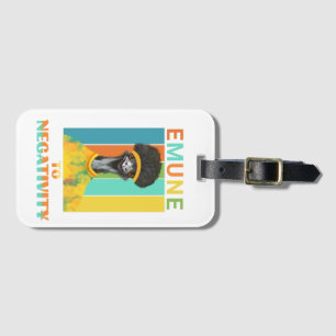 Funny Emu Bird Pun - Emune to Negtivity Bagagebricka