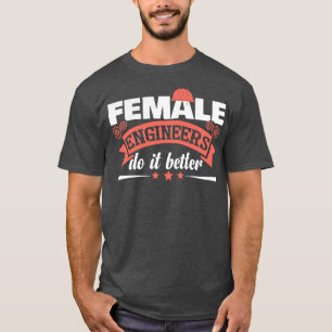 Funny Engineering Humor Women Ingenjör T Shirt