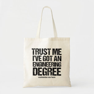 Funny Engineering Studenten Anpassningsbar Ingenj Tygkasse