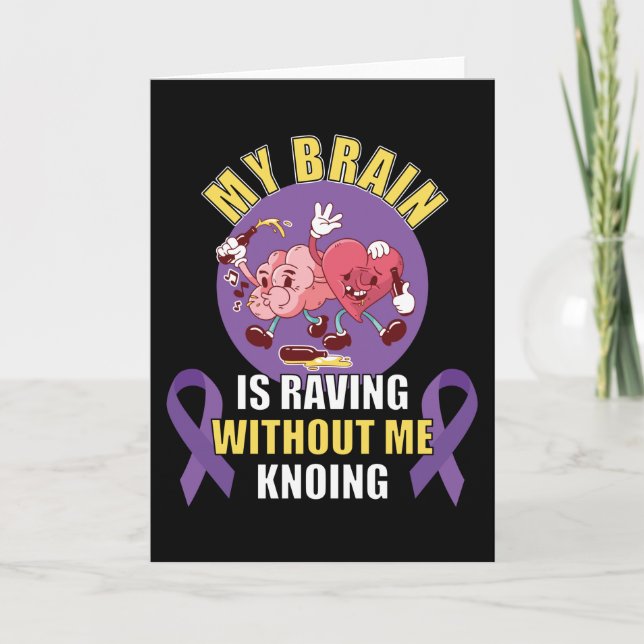 Funny Epilepsy Say Kort (Framsida)