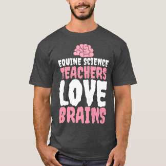 Funny Equine Science Teacher Halloween Premium685 T Shirt