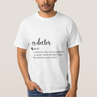 Funny ER Doktor-definition T Shirt