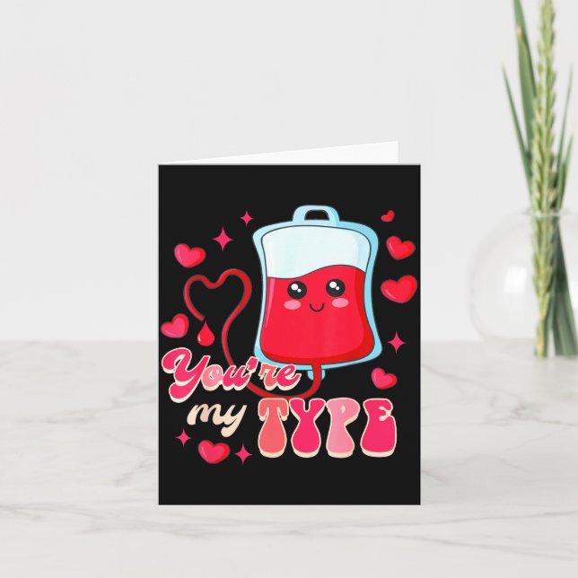 Funny Er Rn Nurse Nursing Valentine’s Day You're M Kort (Framsida)