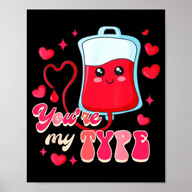 Funny Er Rn Nurse Nursing Valentine’s Day You're M Poster (Framsidan)