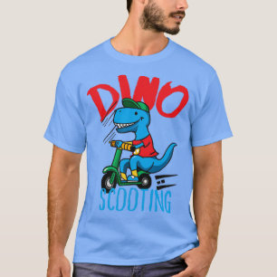 Funny EScooter Dino Driving Scooter 1 T Shirt