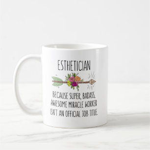 Funny Esthetician Beautician Gift Idea Kaffemugg