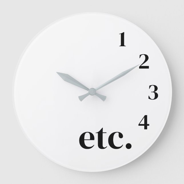 Funny etc. stor klocka (Framsida)