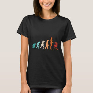Funny Evolution Grilling Barbecue Grill Älskare Bb T Shirt