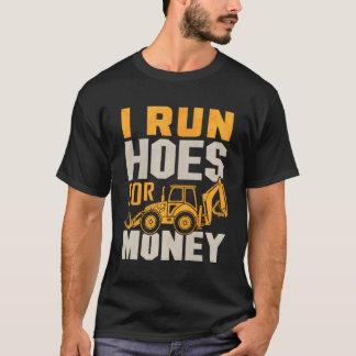 Funny Excavator Plumber Backhoe I Springa Hoes T S Shirt