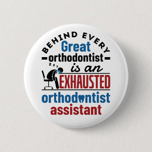 Funny Exhausted Orthodontist Assistant Knapp