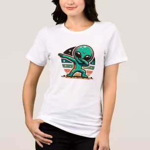 Funny Extraterrestrial Alien Dabbing T Shirt
