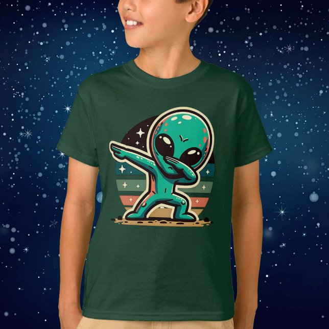 Funny Extraterrestrial Alien Dabbing T Shirt (Skapare uppladdad)
