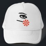 Funny Eye Candy Hat for Men Keps<br><div class="desc">Make your style pop with this bold Eye Candy trucker hat designed for confident men who like to stand out. Whether you're hanging with friends, or just showing off your sense of humor, this hat delivers flair and personality. It's a fun conversation starter and a great gift for guys with...</div>