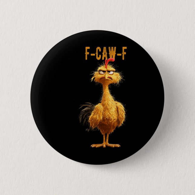 Funny F-caw-f Chicken, Fcawf Chicken Knapp (Framsida)