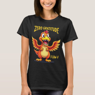 Funny F-Caw-F Dinosaur FCAWF Dinosaur Thanksgiving T Shirt
