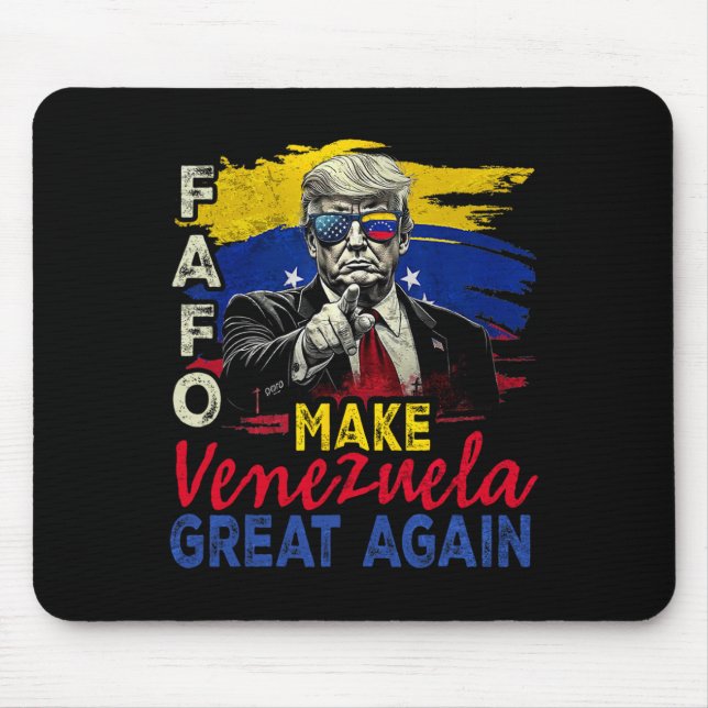Funny Fafo Trump Venezuela Great Again  Musmatta (Framsidan)