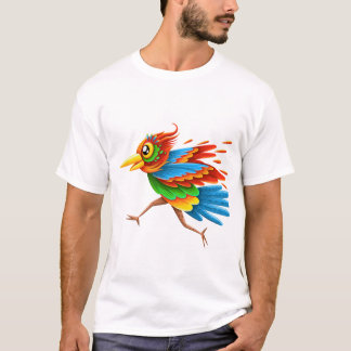 .Funny fågel T Shirt