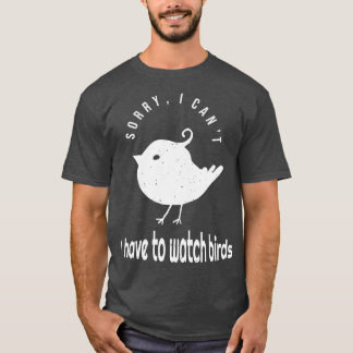 Funny Fågelskådning Birder-citat T Shirt
