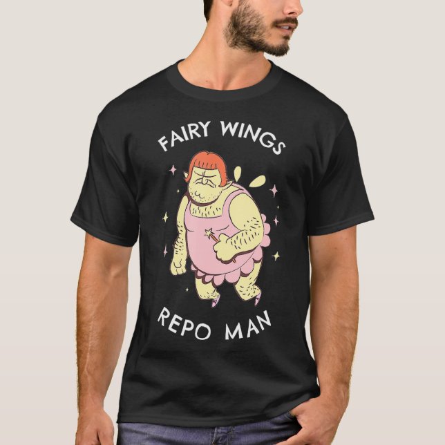 FUNNY FAIRY VINGAR T SHIRT (Framsida)