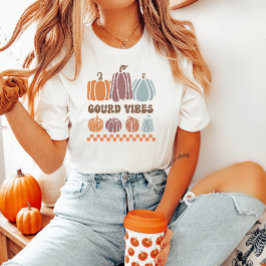 Funny Fall ’Gourd Vibes’ T Shirt