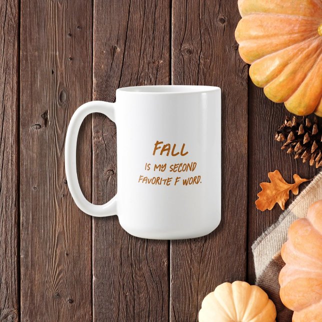Funny Fall Humor Mugg - HöstLOL Gift (Skapare uppladdad)
