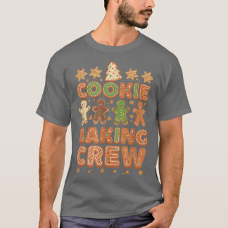 Funny Family Christmas Cookie Baking Crew Cute Xma T Shirt