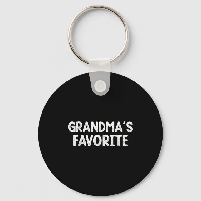 Funny Family Humor Grandparent Granhild Grandma's  Nyckelring (Framsida)