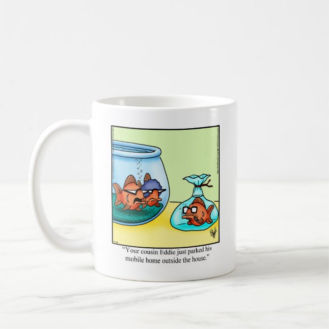 Funny Family Humor Mugg Gift (Vänster)