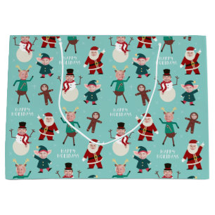 Funny Family Photo Helgdag Gift Bag