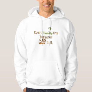 Funny Family Träd Sap Hoodie