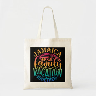 Funny Family Vacation Jamaica 2023 Skapar minnen Tygkasse