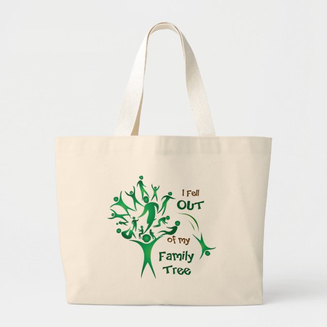Funny FamilyTree Jumbo Tygkasse (Framsidan)