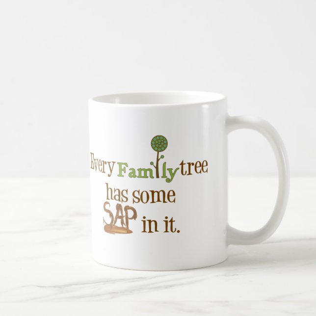 Funny FamilyTree Kaffemugg (Höger)