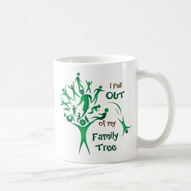 Funny FamilyTree Kaffemugg (Höger)