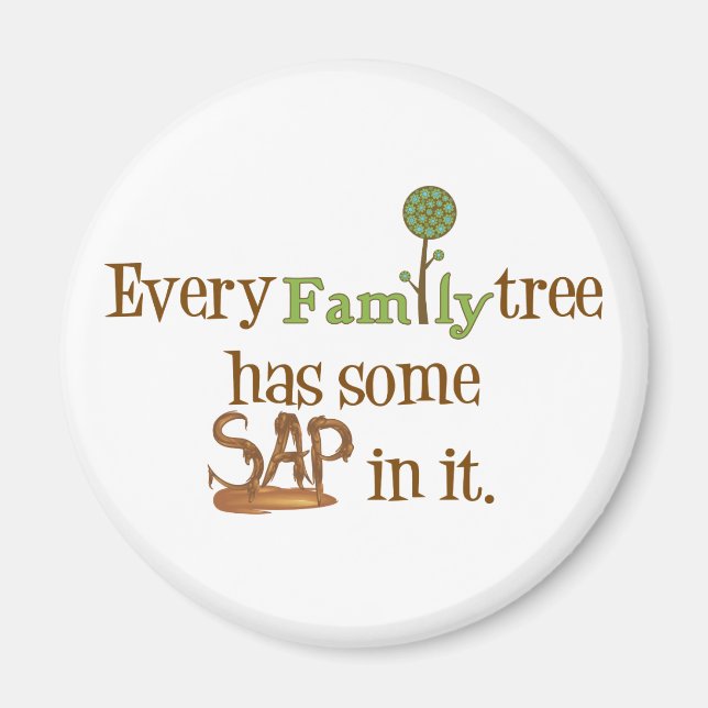 Funny FamilyTree Magnet (Framsidan)