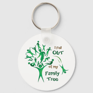Funny FamilyTree Nyckelring