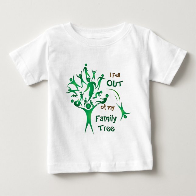 Funny FamilyTree T-shirt (Framsida)