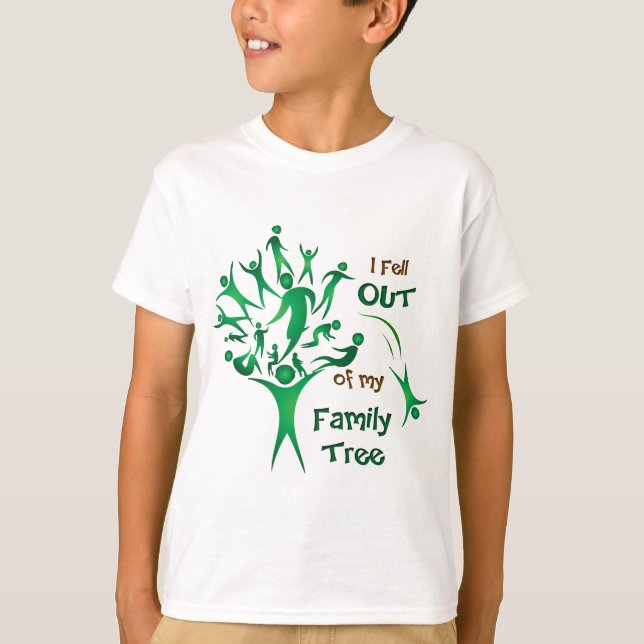 Funny FamilyTree Tee (Framsida)