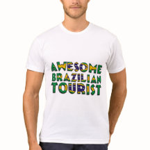 Funny Fantastisk-brasiliansk Flagga-typografi