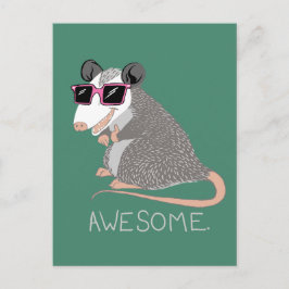 Funny Fantastisk Possum Vykort