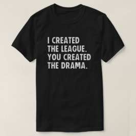 Funny Fantasy Football Commissioner Gift for Men T Shirt