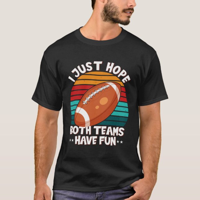 Funny Fantasy Football Design For Game Fun Day Fan T Shirt (Framsida)