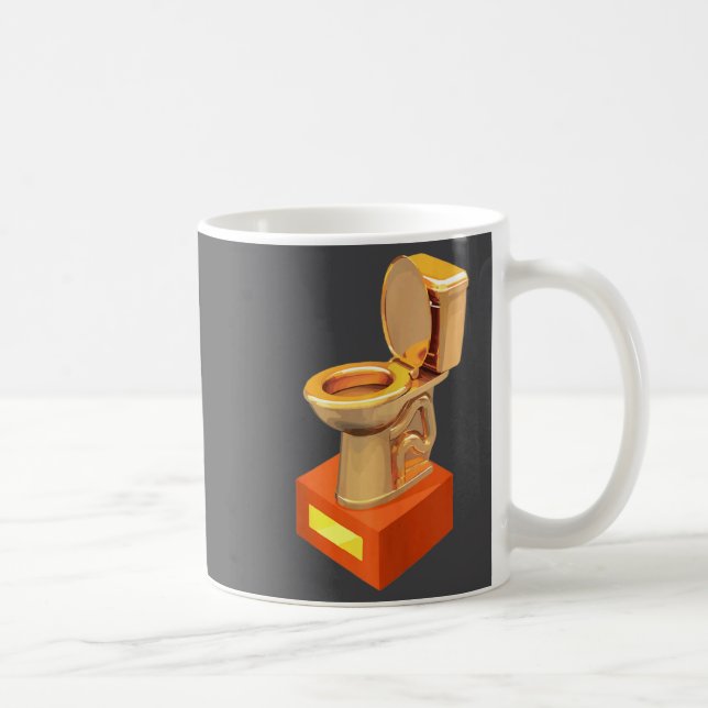 Funny Fantasy Football Loser Toilet  Kaffemugg (Höger)