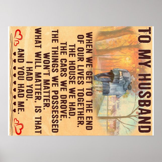 Funny Far Gift | Till min familj Poster (Framsidan)