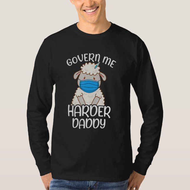 Funny Far styrde mig Harder pappa T Shirt (Framsida)